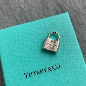 Tiffany & Co. 1837 Padlock Charm Sterling Silver